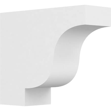 Ekena Millwork Standard Newport Architectural Grade PVC Rafter Tail, 4"W X 10"H X 12"L RFTP04X10X12NEW